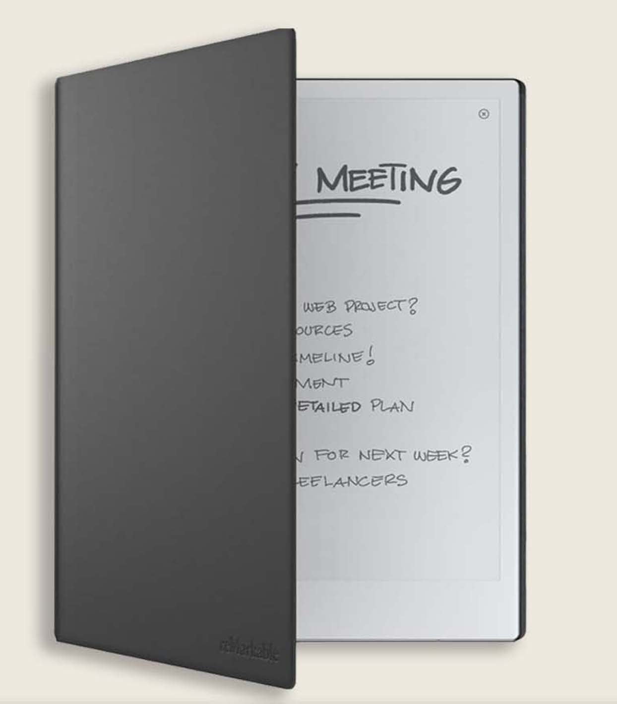 Sada 2 - reMarkable 2 + pero Marker Plus + Obal Book Folio Black