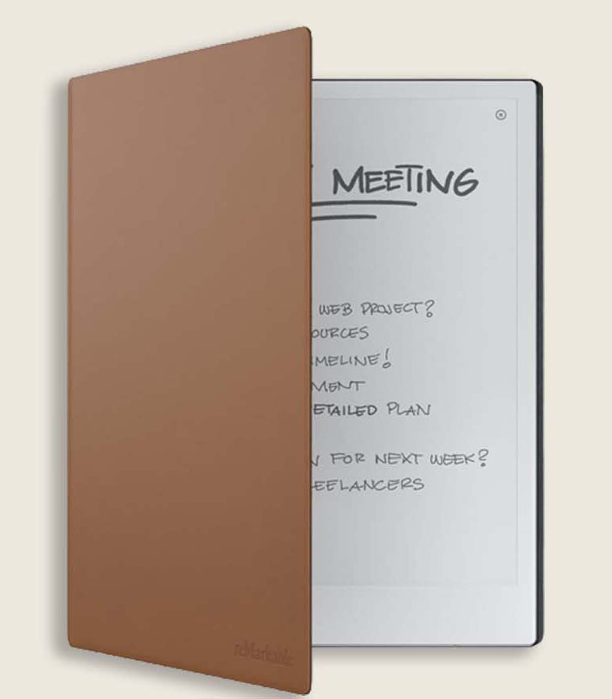 Sada 3 - reMarkable 2 + pero Marker Plus + Obal Book Folio Brown